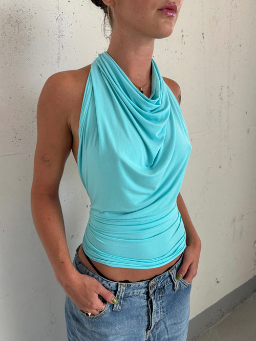 Drape Wrap Top
